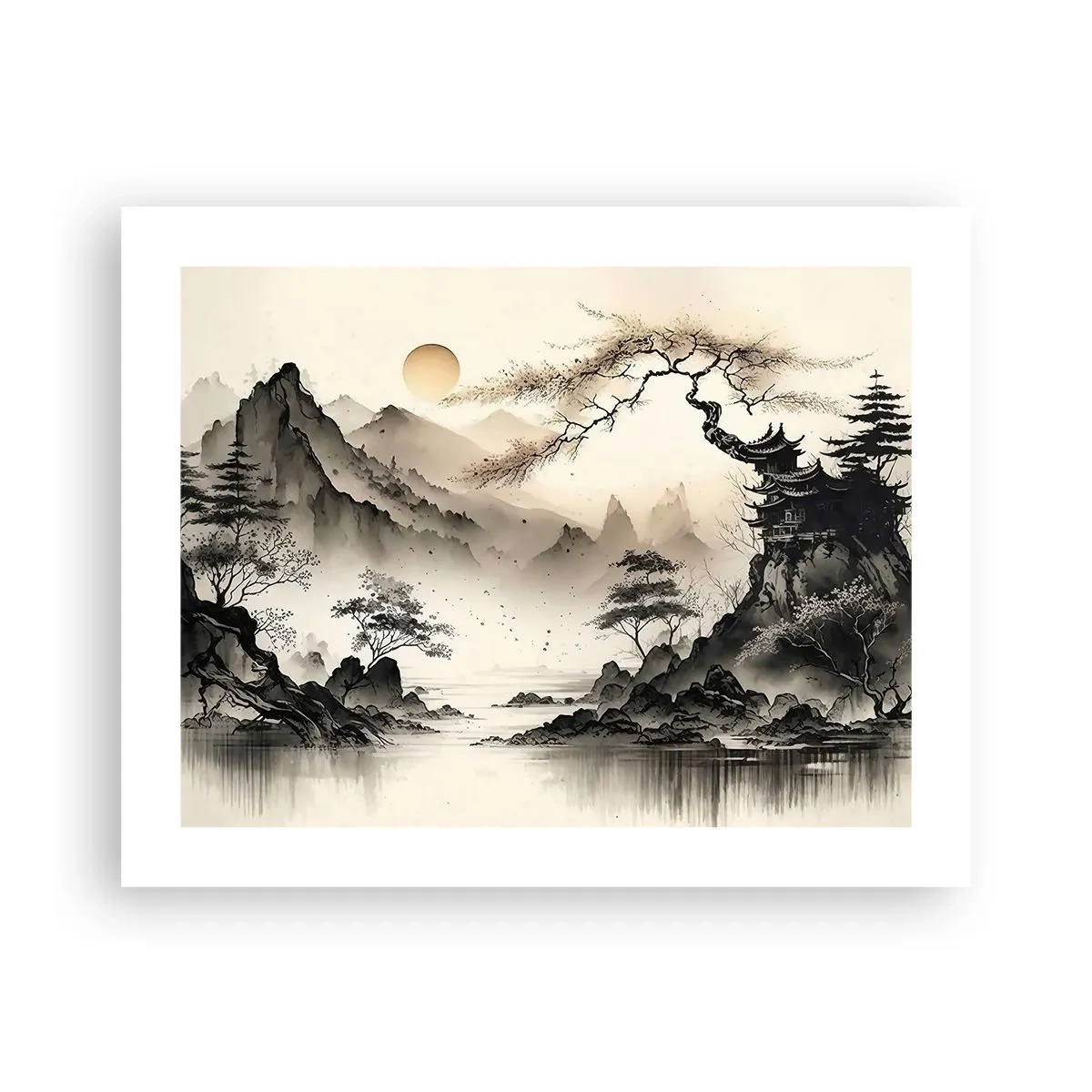 Plakat - Orientens unikke charme - 50x40 cm