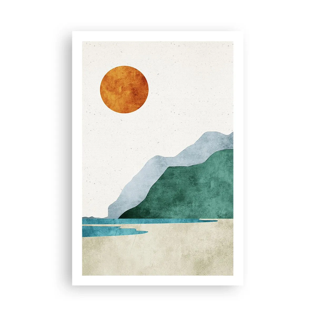 Plakat - Landskab, som det burde være - 61x91 cm