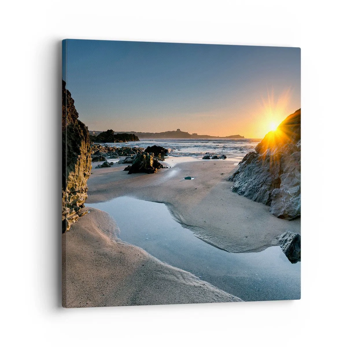 Lærredstryk - Billede på lærred - Uberørt af menneskehånd - 40x40 cm