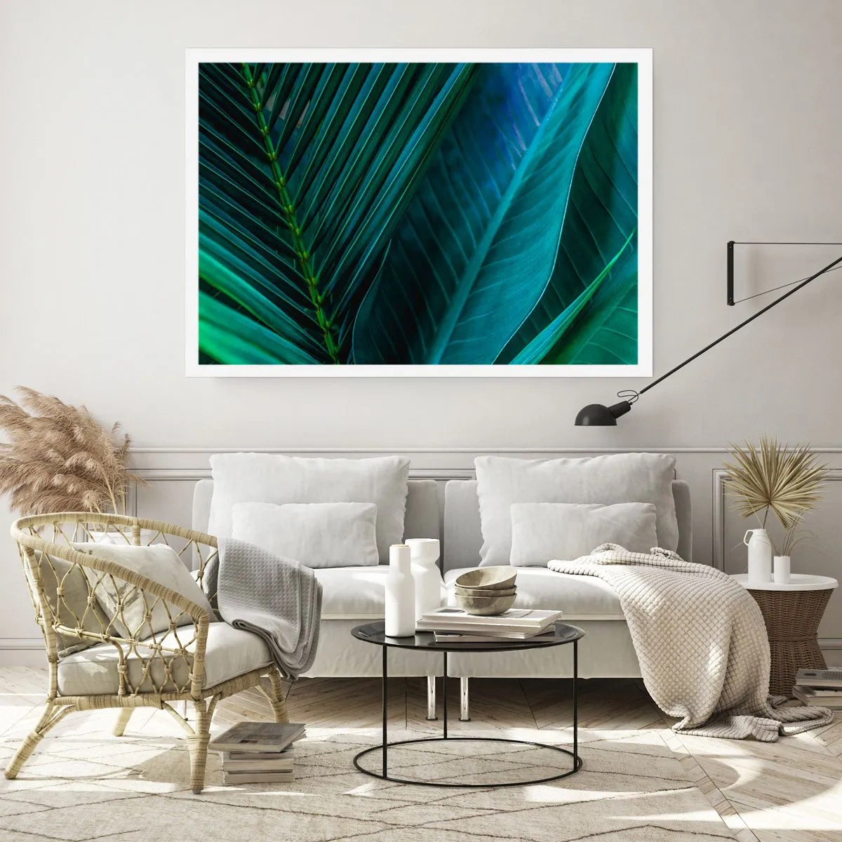 Plakat - Anatomi af en grøn - 70x50 cm