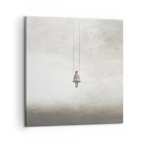 Lærredstryk - Billede på lærred - Barnet i os selv - 60x60 cm