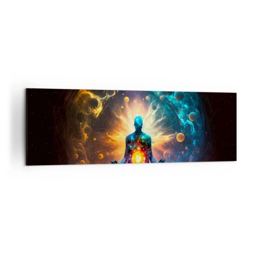 Lærredstryk - Billede på lærred - Kosmisk ro - 160x50 cm