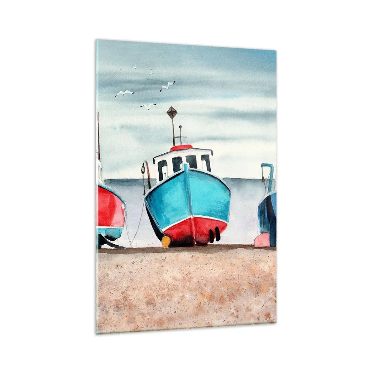 Billede på glas - Klar til at fange - 80x120 cm