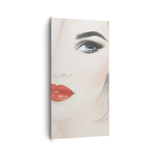 Lærredstryk - Billede på lærred - Hypnotiserer og beruser - 65x120 cm