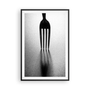 Plakat i sort ramme - Lys og skygge - 61x91 cm