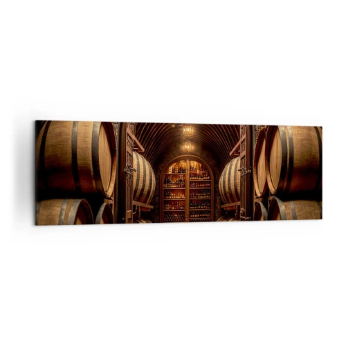 Lærredstryk - Billede på lærred - Atmosfærisk kælder - 160x50 cm