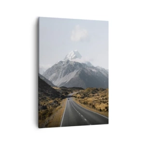 Lærredstryk - Billede på lærred - Vejen til hjerte - 50x70 cm