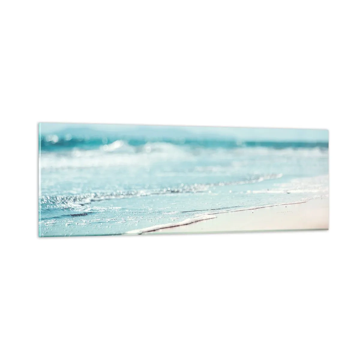 Billede på glas - Varme og støj - 90x30 cm