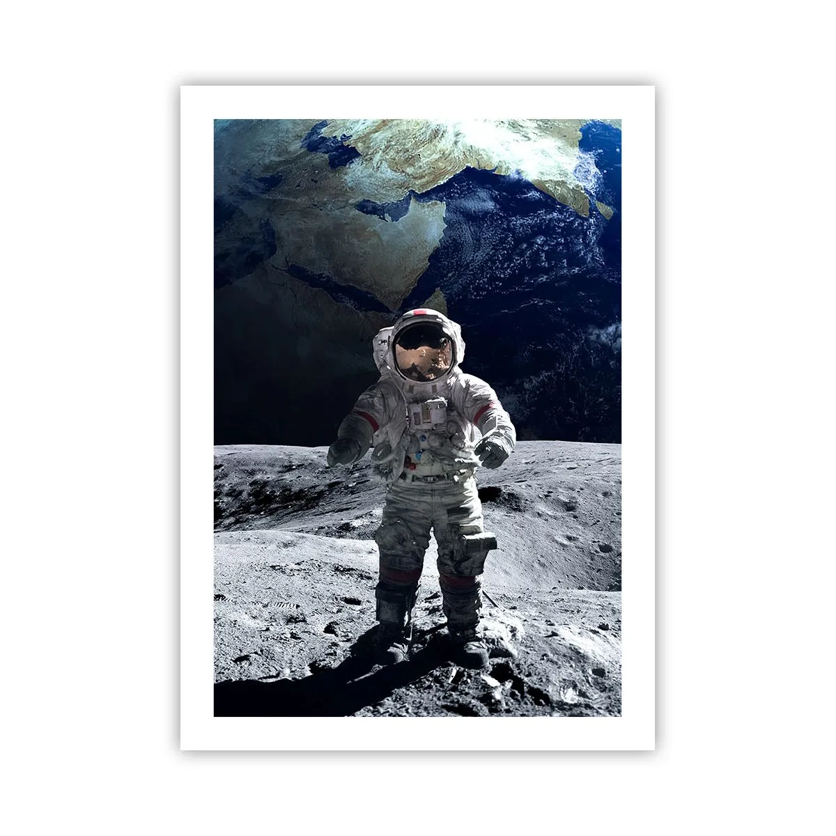 Plakat - Hilsner fra månen - 50x70 cm
