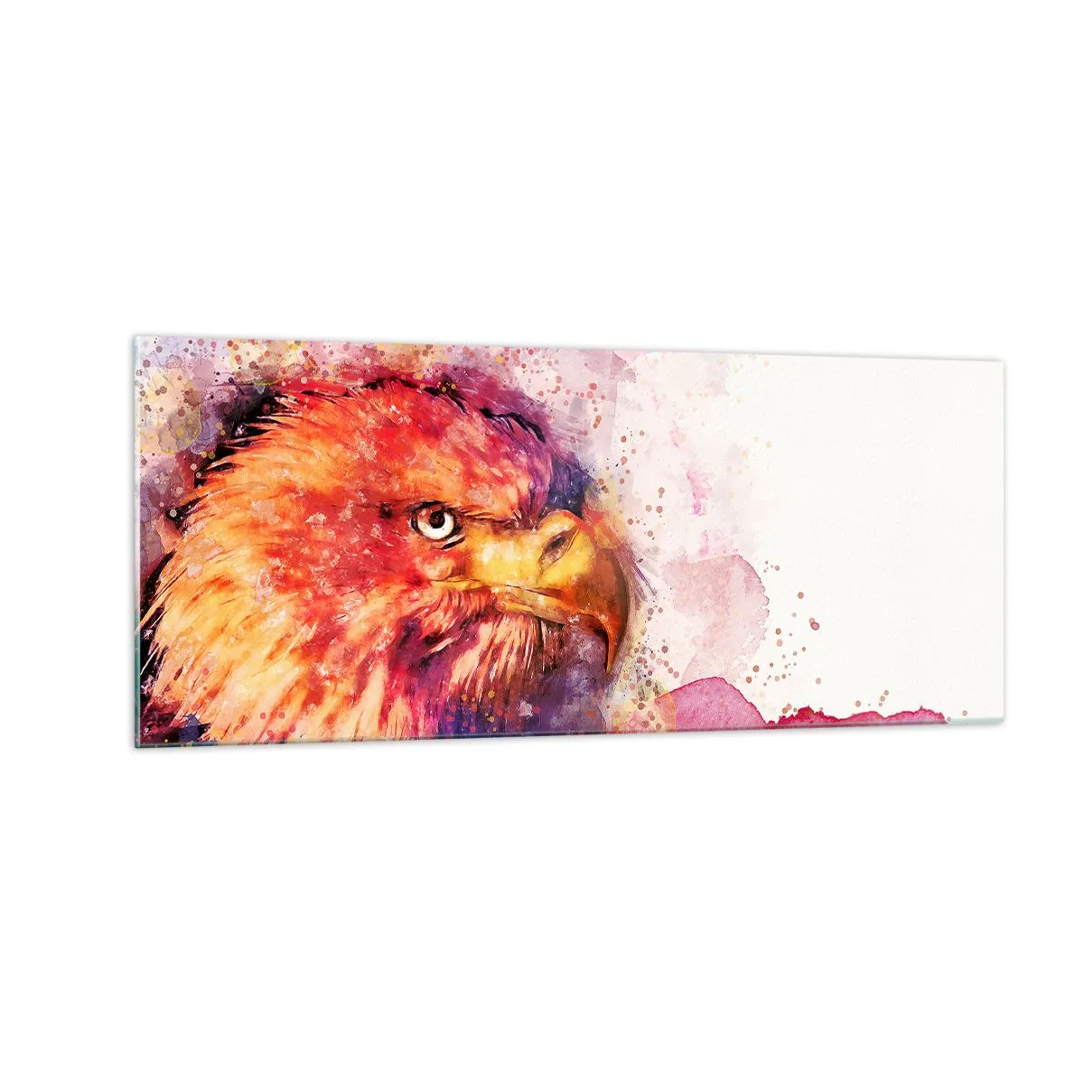 Billede på glas - Du vil ikke vide, hvad jeg tænker på - 100x40 cm