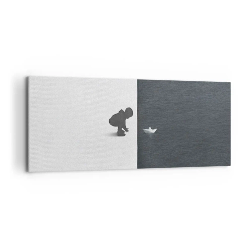 Lærredstryk - Billede på lærred - Stor ekspedition - 100x40 cm