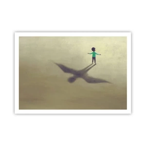 Plakat - Fremtidens helt - 100x70 cm