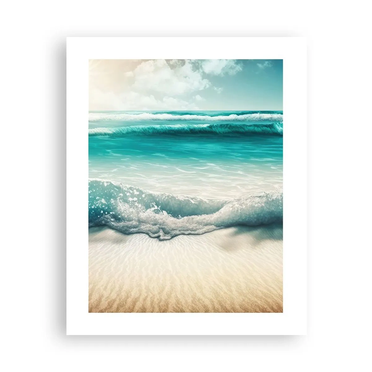 Plakat - Havets ro - 40x50 cm