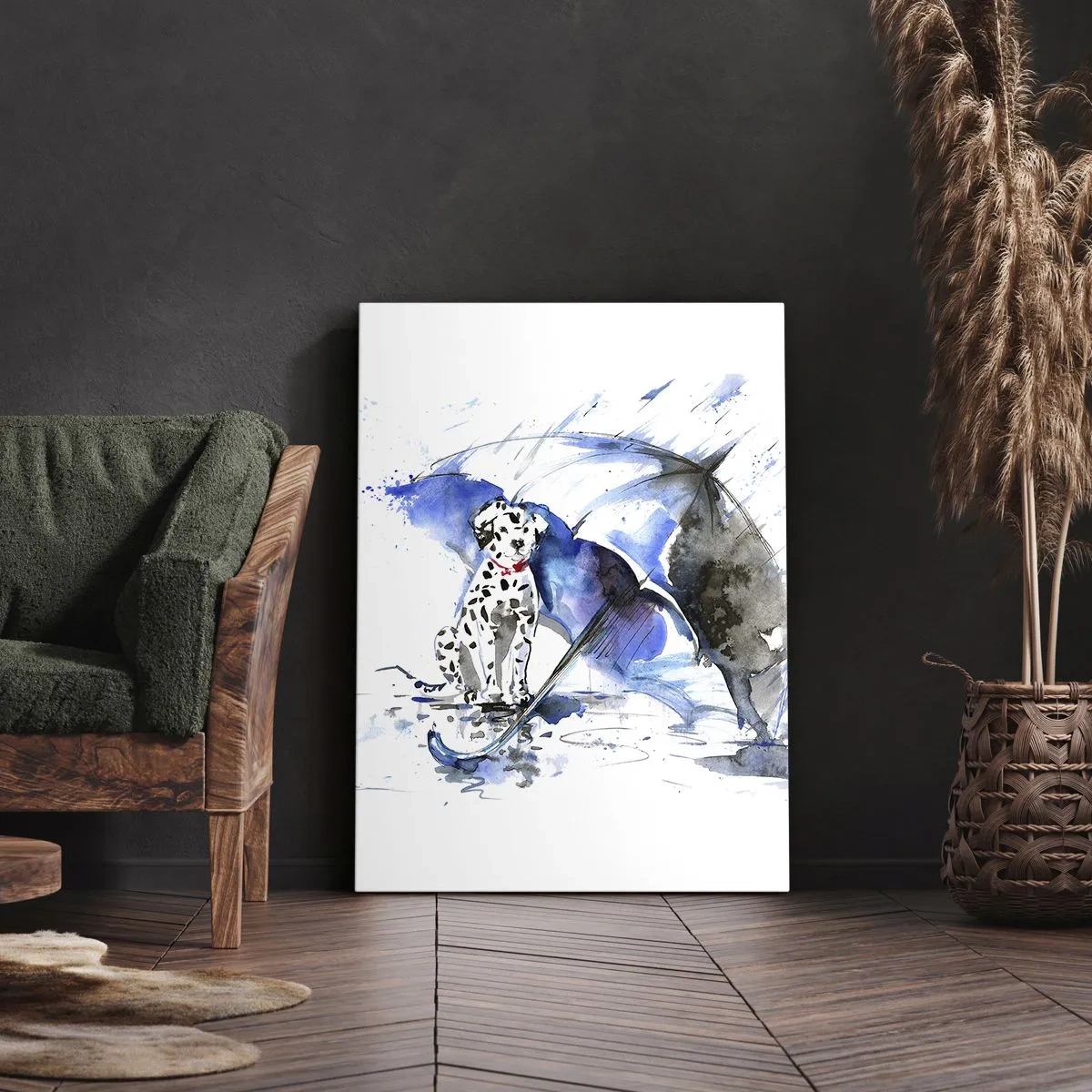 Lærredstryk - Billede på lærred - Det er det en ven er til for - 45x80 cm