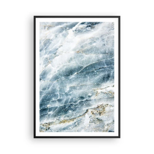 Plakat i sort ramme - Isverden - 70x100 cm