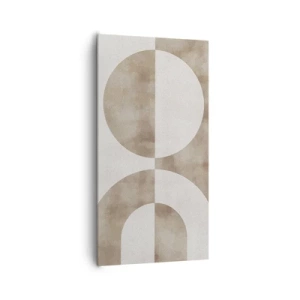 Lærredstryk - Billede på lærred - Ligheder og forskelle - 65x120 cm