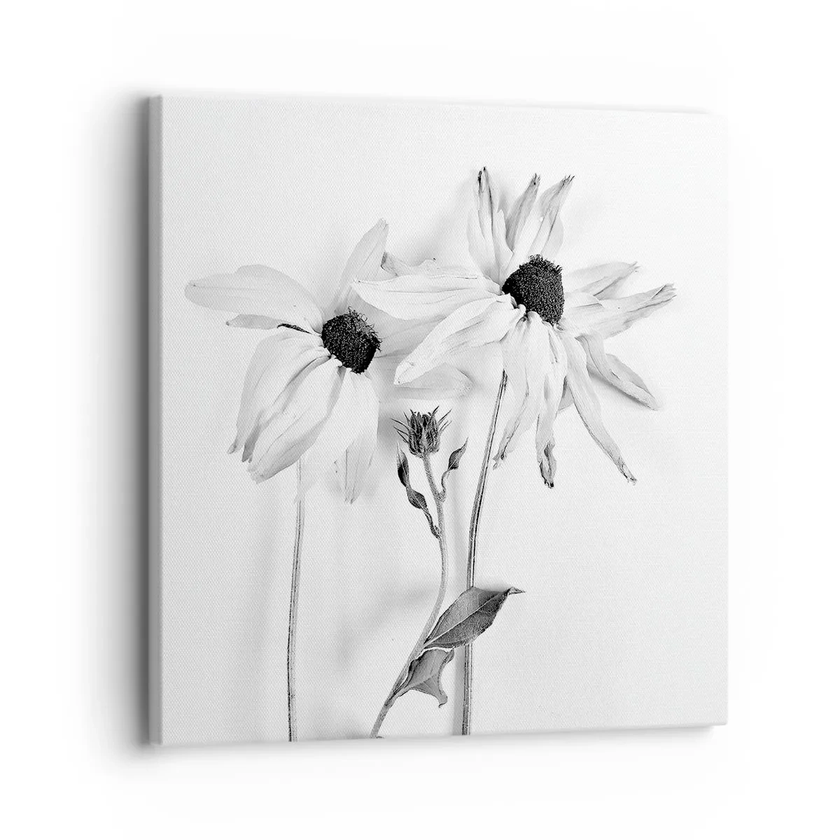 Lærredstryk - Billede på lærred - Ingen ønsker at være alene - 30x30 cm