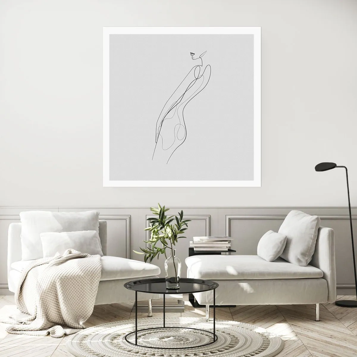 Plakat - Næppe et løfte - 60x60 cm