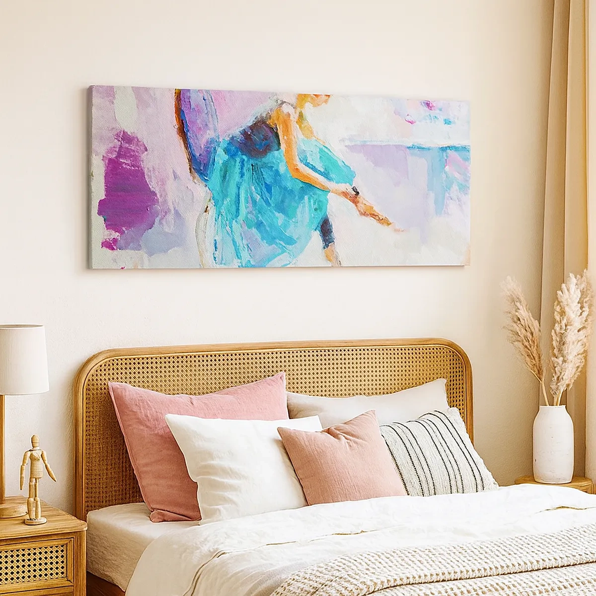 Lærredstryk - Billede på lærred - Ubeskrivelig ynde, subtil charme - 30x30 cm