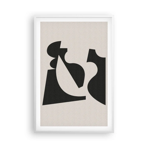 Plakat i hvid ramme - Sammensæt din egen - 61x91 cm