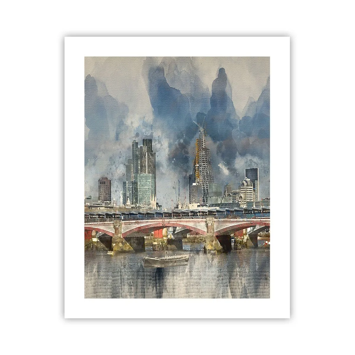 Plakat - London i al sin pragt - 40x50 cm