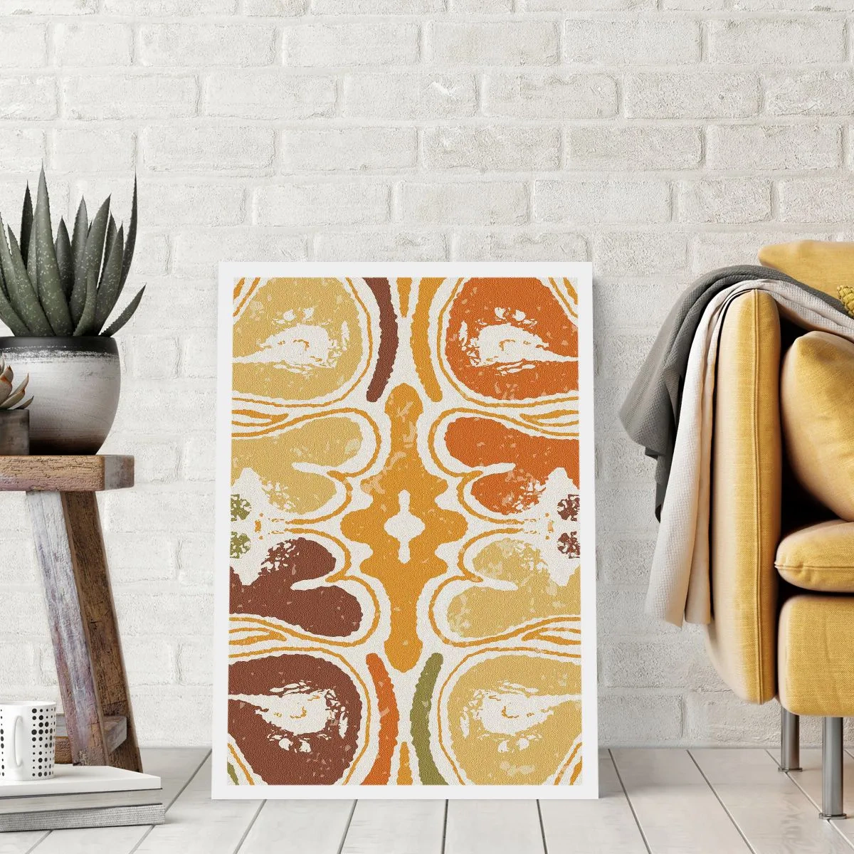 Plakat - Sentimental abstraktion - 70x100 cm