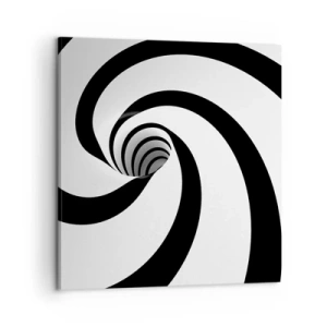 Lærredstryk - Billede på lærred - Overgiver du dig til vortexen? - 60x60 cm