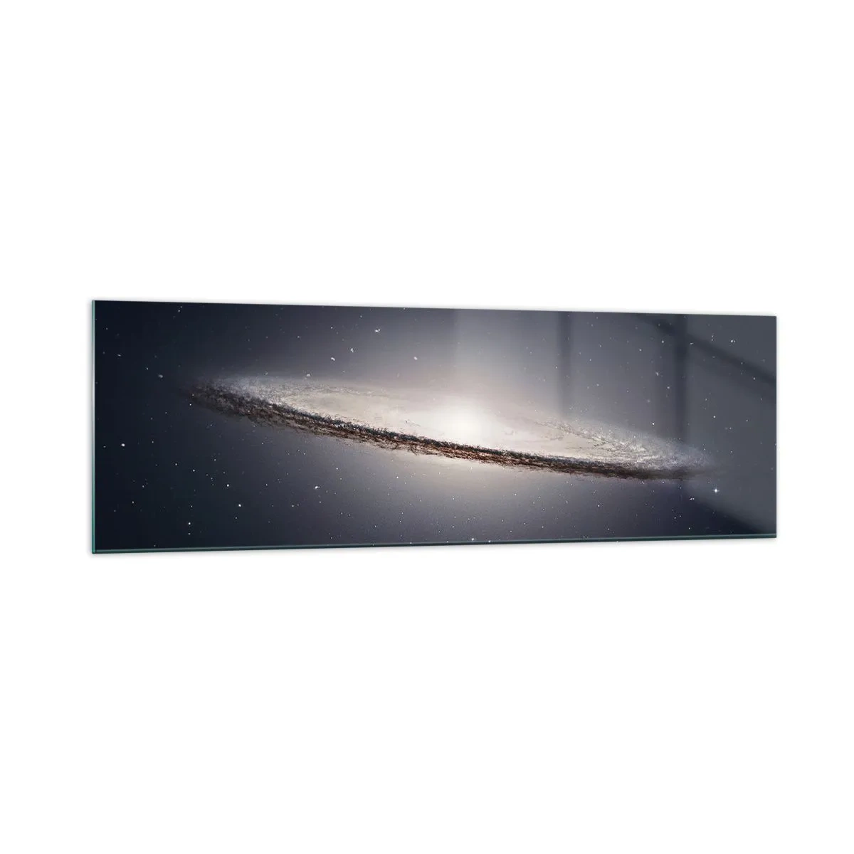 Billede på glas - Der var engang i en galakse langt, langt borte.... - 160x50 cm