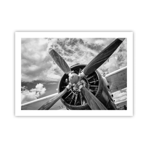 Plakat - Himmelens erobrer - 70x50 cm