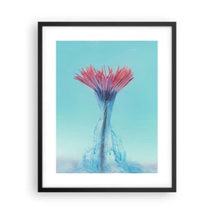 Plakat i sort ramme - I en nærende omfavnelse - 40x50 cm