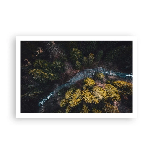 Plakat - Hurtigt, stadig hurtigere - 91x61 cm