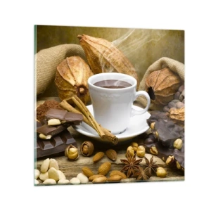 Billede på glas - For spændingssøgende - 40x40 cm