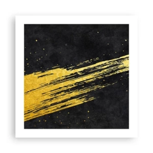 Plakat - Hop ind i hyperrummet - 50x50 cm