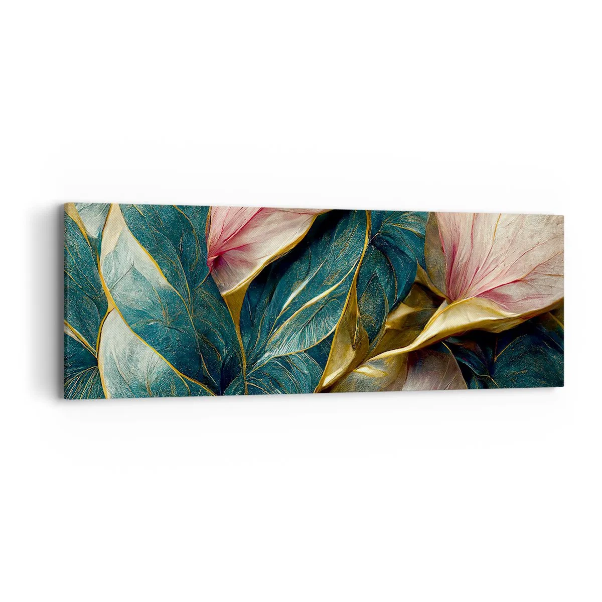 Lærredstryk - Billede på lærred - Naturlig elegance og stil - 90x30 cm