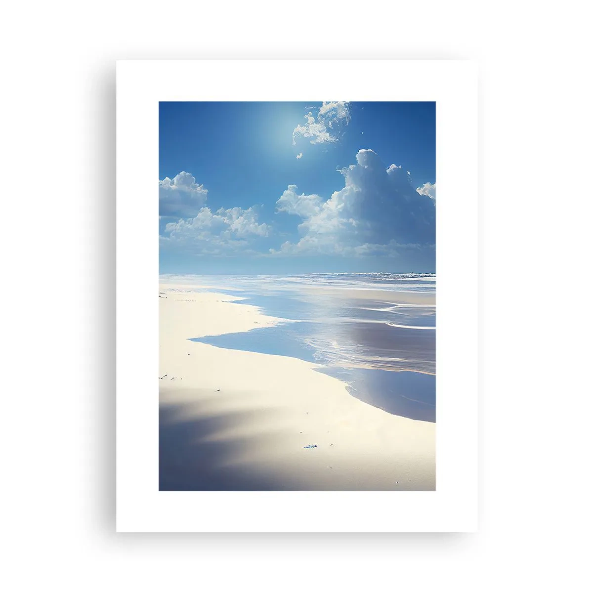 Plakat - Ferie i paradis - 30x40 cm