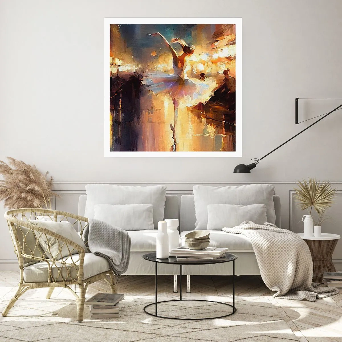 Plakat - Et mirakel på gaden - 50x50 cm