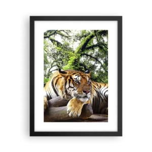 Plakat i sort ramme - Med venlig hilsen - 30x40 cm