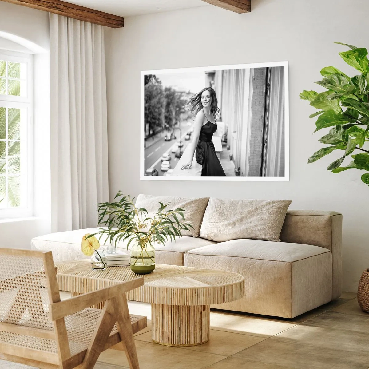 Plakat - Bestemt en pariser - 70x50 cm