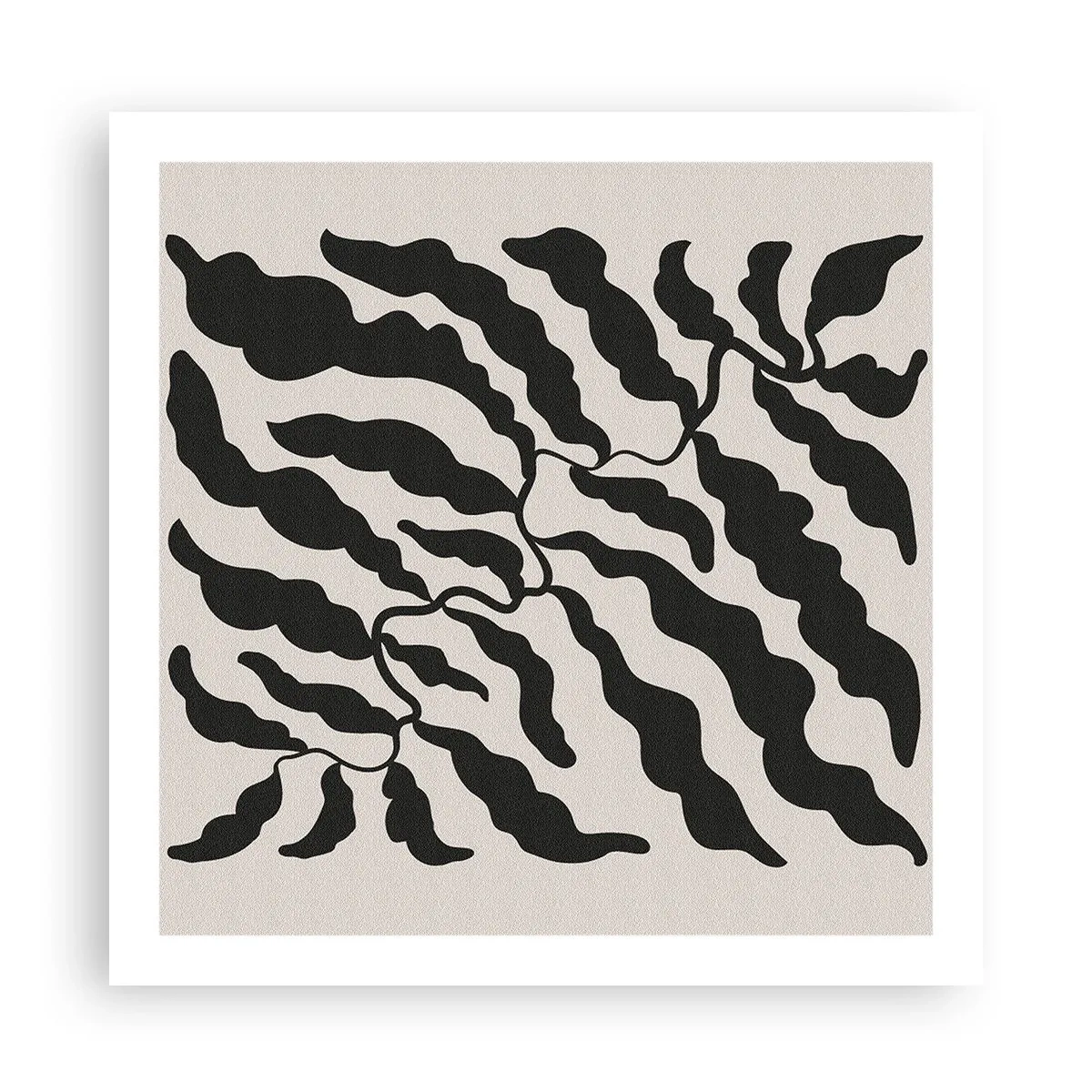 Plakat - En firkants natur - 60x60 cm
