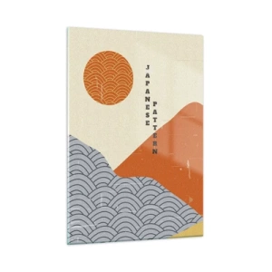 Billede på glas - I den japanske ånd - 50x70 cm