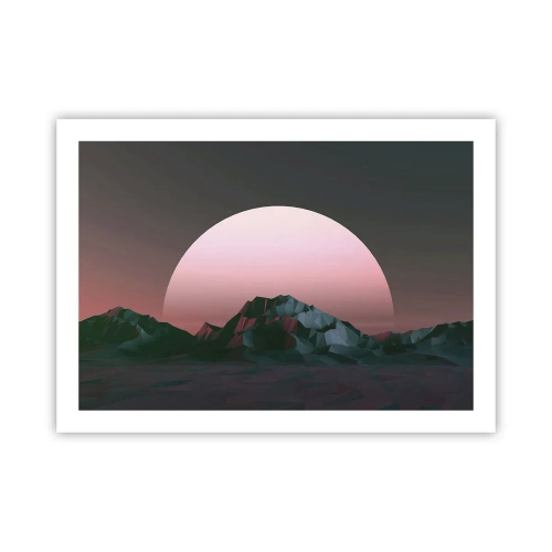 Plakat - I en nabogalakse - 70x50 cm