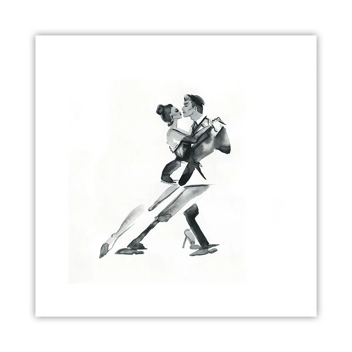 Plakat - I én rytme - 30x30 cm