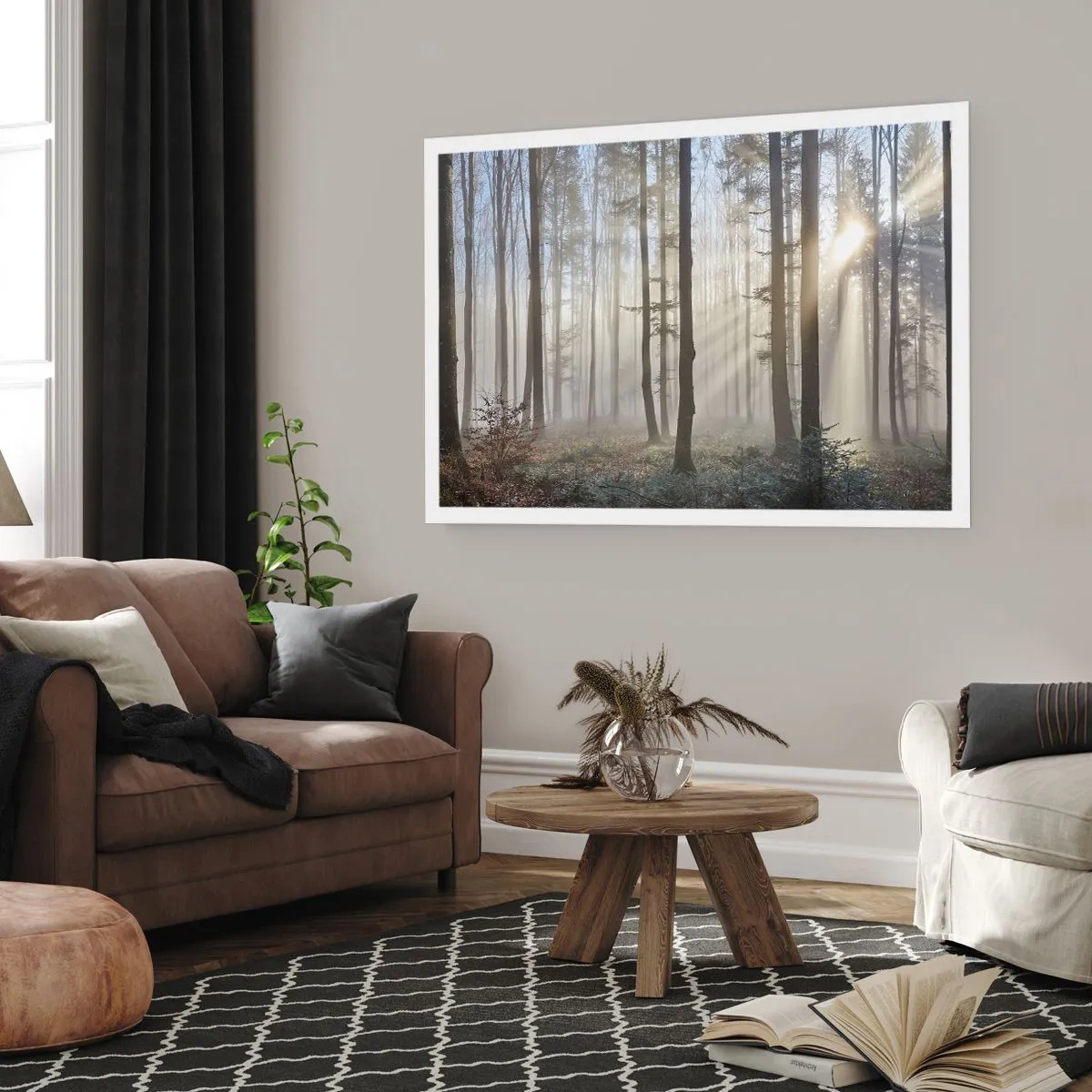 Plakat - Tågen er også vågnet op - 100x70 cm