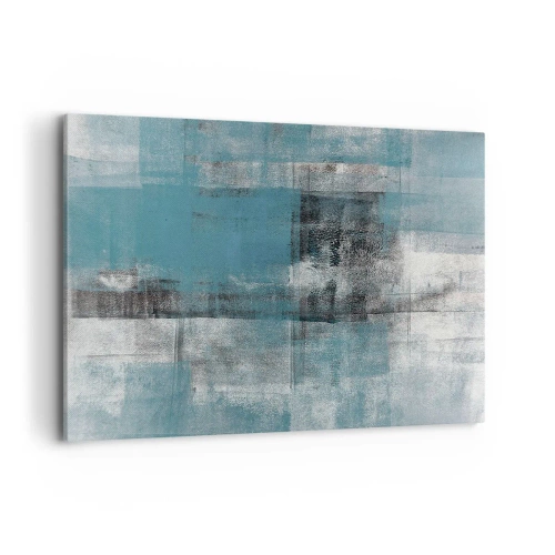 Lærredstryk - Billede på lærred - Vand og luft - 120x80 cm