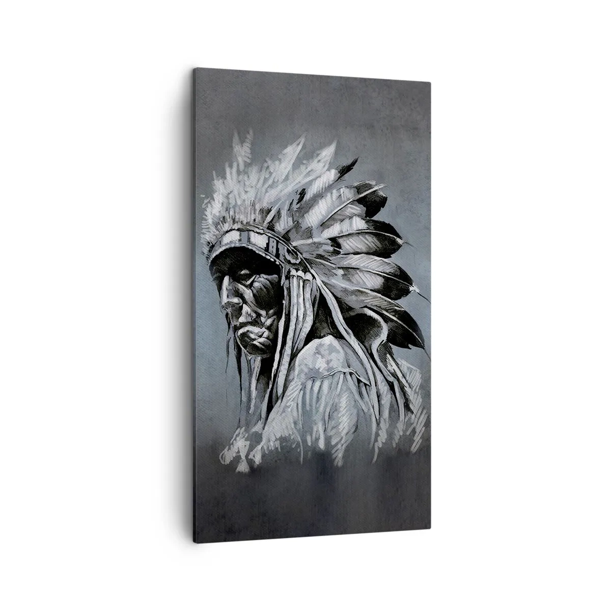 Lærredstryk - Billede på lærred - Tilbage til rødderne - 45x80 cm