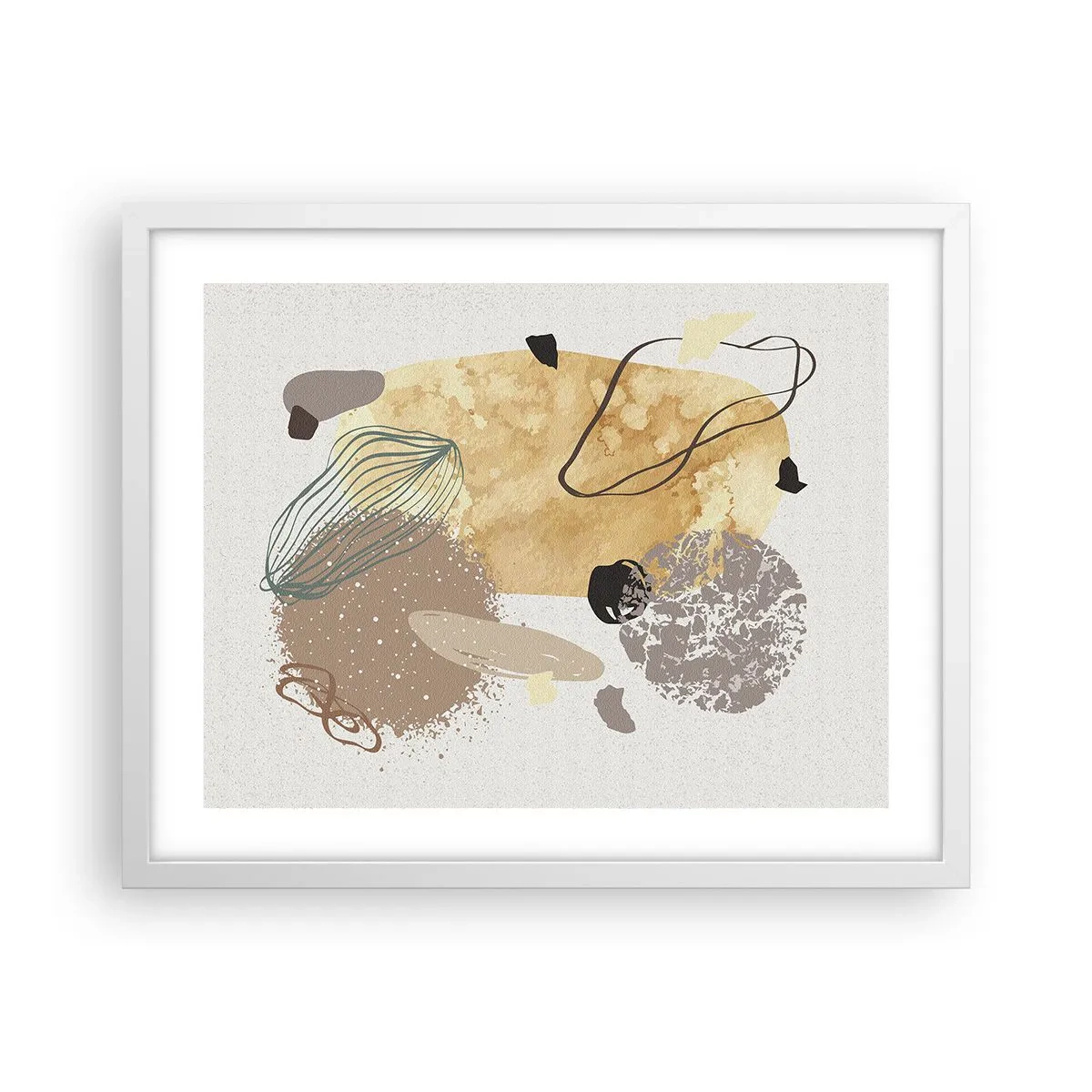 Plakat i hvid ramme - Anvendt plumkologi - 50x40 cm