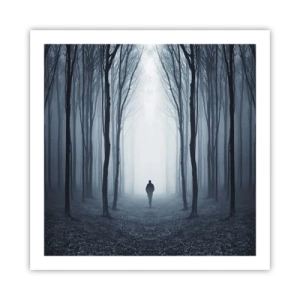 Plakat - Og alt sammen ganske enkelt - 60x60 cm