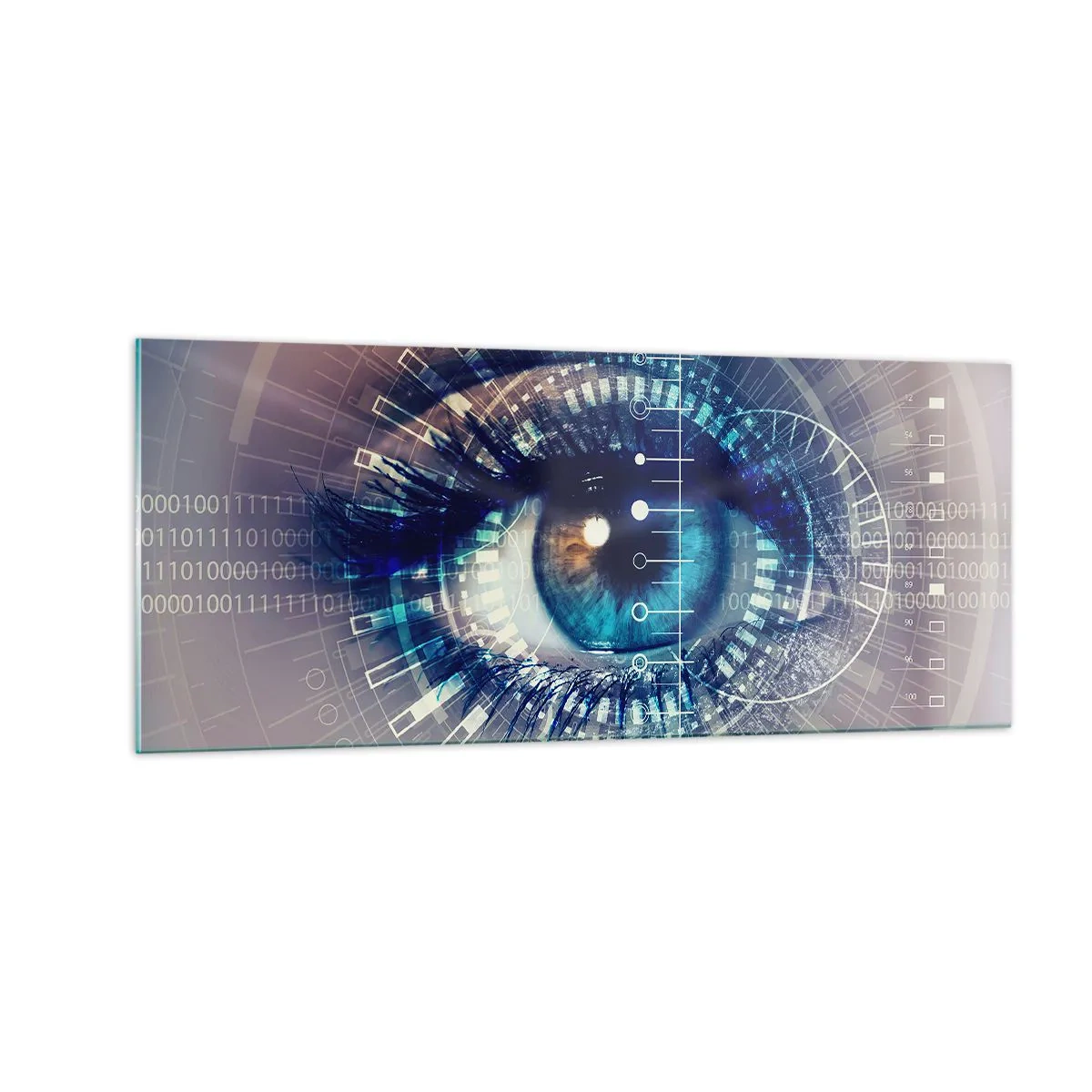 Billede på glas - Du tror, du kender mig - 100x40 cm