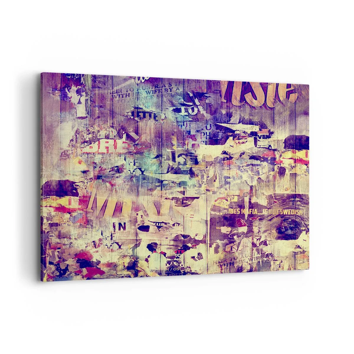 Lærredstryk - Billede på lærred - Og det er alt, hvad der vil være tilbage - 120x80 cm