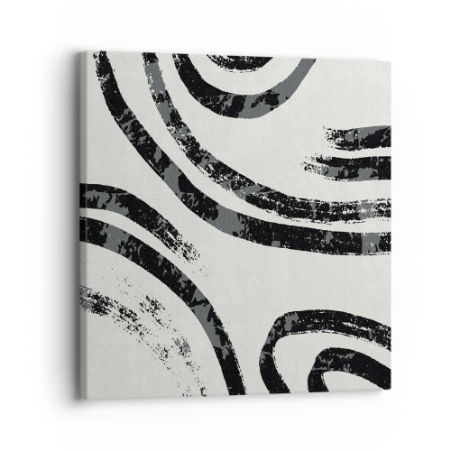 Lærredstryk - Billede på lærred - Halvt stoppet - 30x30 cm